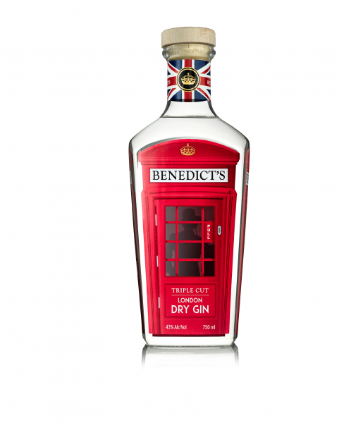 Select Beverage Company Benedict`s London Dry Handcrafted Premium Gin