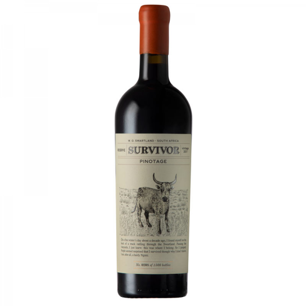 Overhex Wines International Survivor Pinotage Reserve
