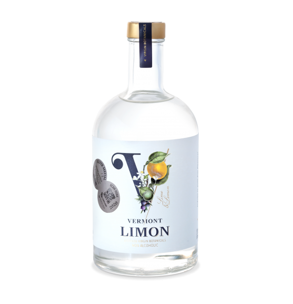 Vermont Vergin SA Limón Non-Alcoholic Distilled Botanical Spirit