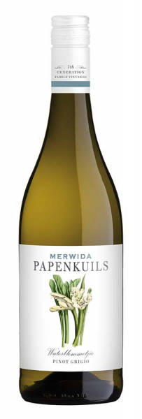Merwida Vineyards Merwida Papenkuils Waterblommetjie Pinot Grigio